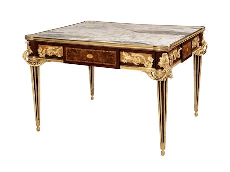 Quadratischer Louis XVI-Tisch